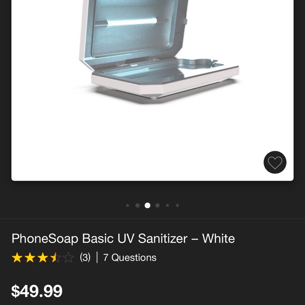 Phonesoap 3-UV sanitizer and charger - Picture 5 of 9
